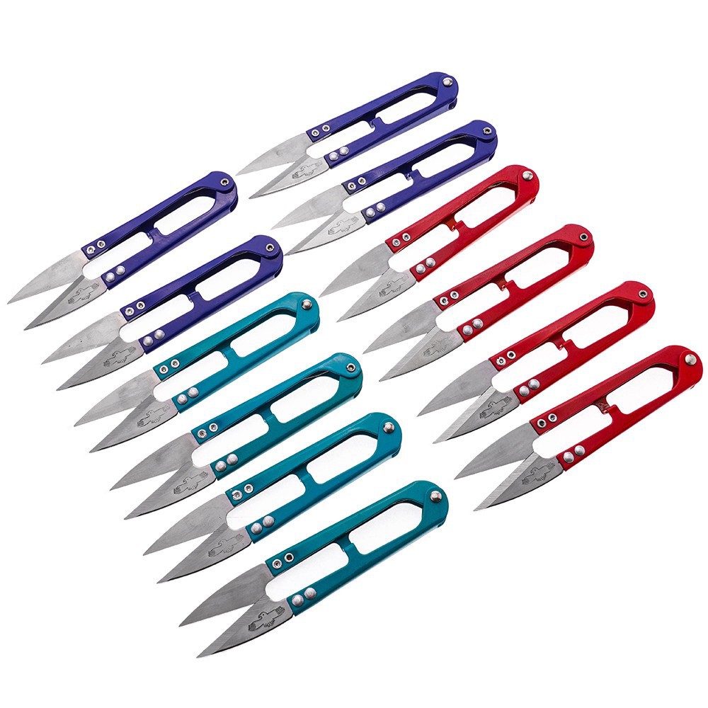 Fuchao Eagle yarn shears, high carbon steel spring stainless steel yarn shears, U-shaped shears, industrial tailor thread shears, thread end shears undefined