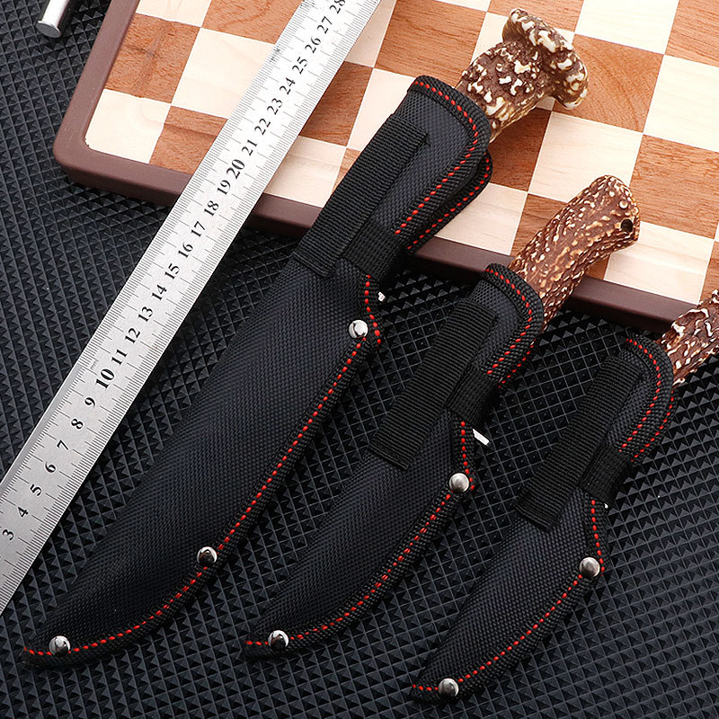 Factory direct supply of multiple types of Oxford cloth knife sleeves, various knife protection sleeves, fruit knife guards, universal black knife sleeves full figure