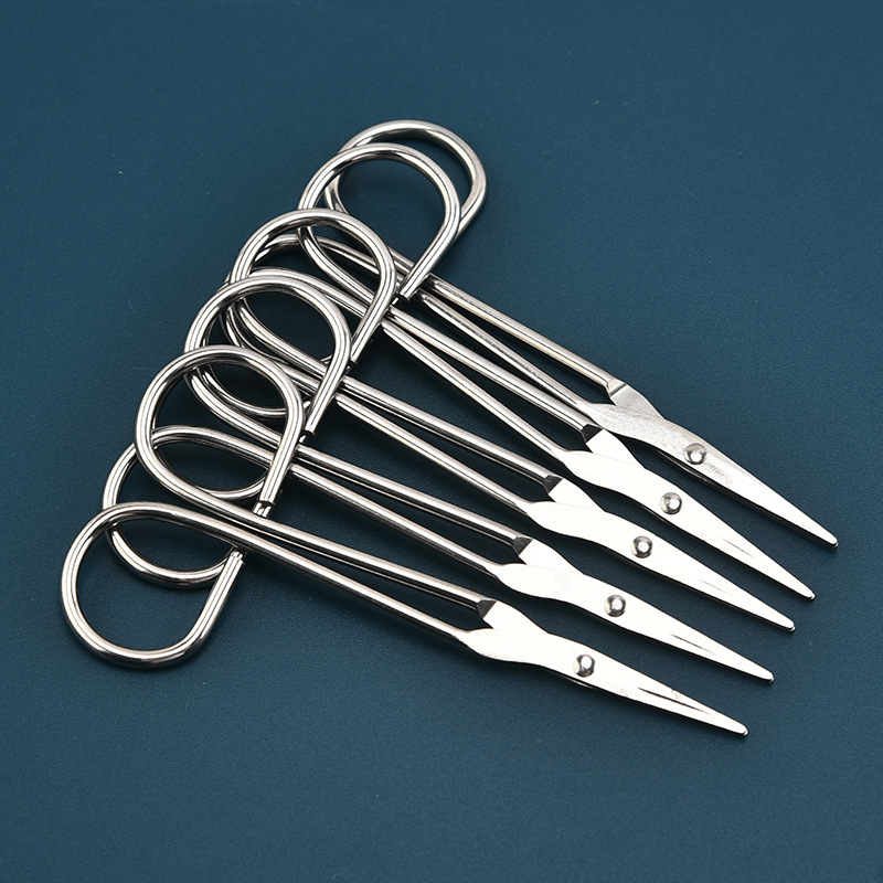 Disposable pointed scissors, bandage shears, thread removers, gauze shears, disposable first aid kit scissors, stainless steel full figure