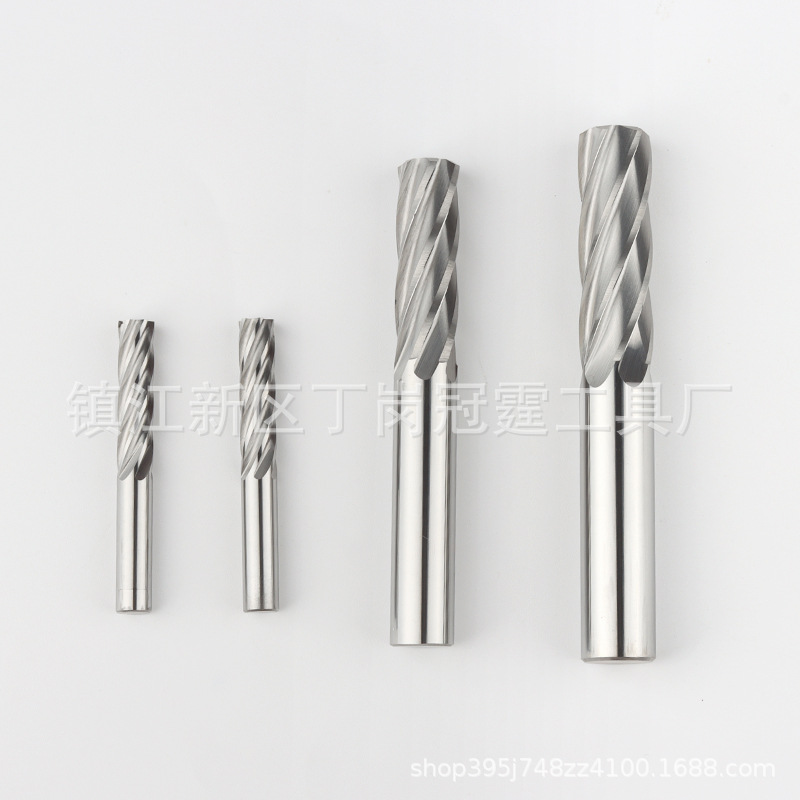 Wholesale tungsten steel spiral reamers, hard alloy straight shank machine reamers, H7, H8, H9 CNC reamers Item Picture
