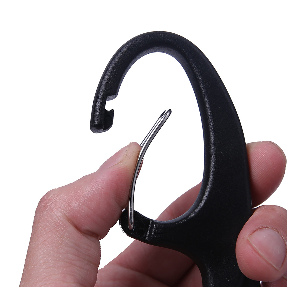 Cotton scissors, stainless steel portable elbow, household and outdoor trimming clips, multiple colors and specifications, export wholesale details Picture