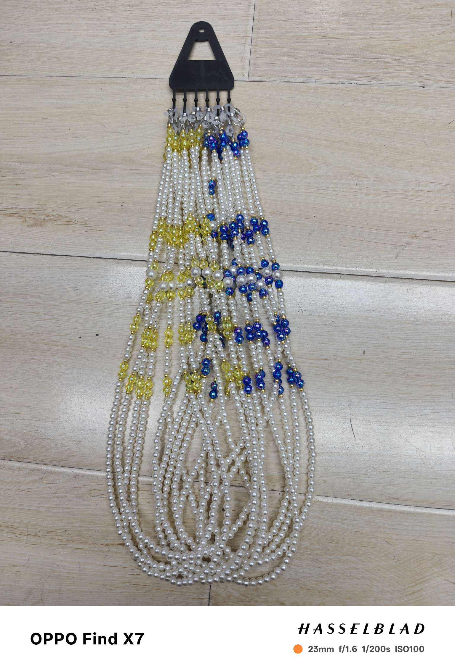 眼镜链女挂脖时尚恶魔之眼黑链条硅胶眼镜配饰潮流简约眼镜及配件眼镜链眼镜链女挂脖时尚详情图4