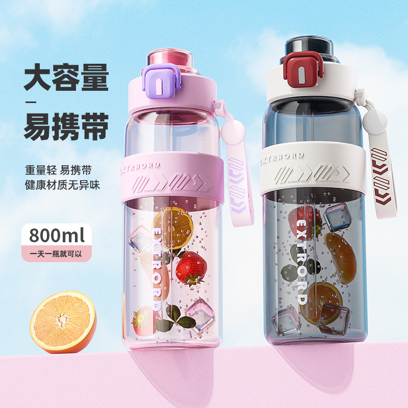 Sports water cup for boys, 2024 new model, summer portable high-temperature resistant fitness pot, student outdoor large-capacity water cup details Picture