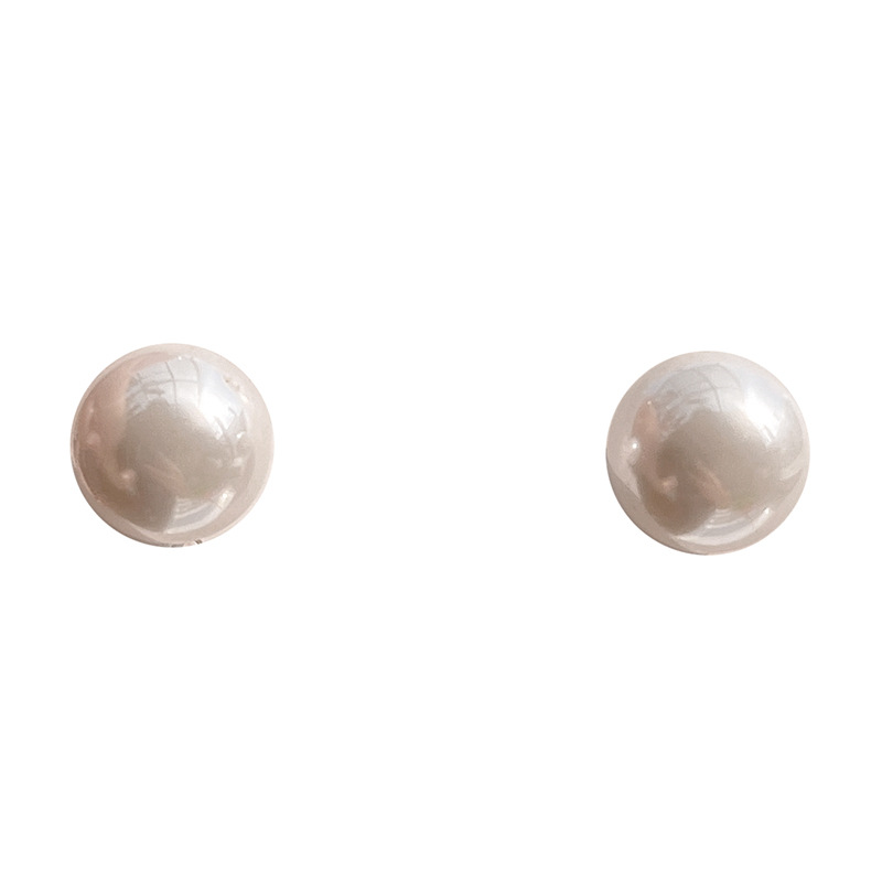Steamed Bun Pearl Earrings 2025 New bestseller Earrings for Women, French light luxury and high-end style, versatile earrings for commuting Item Picture