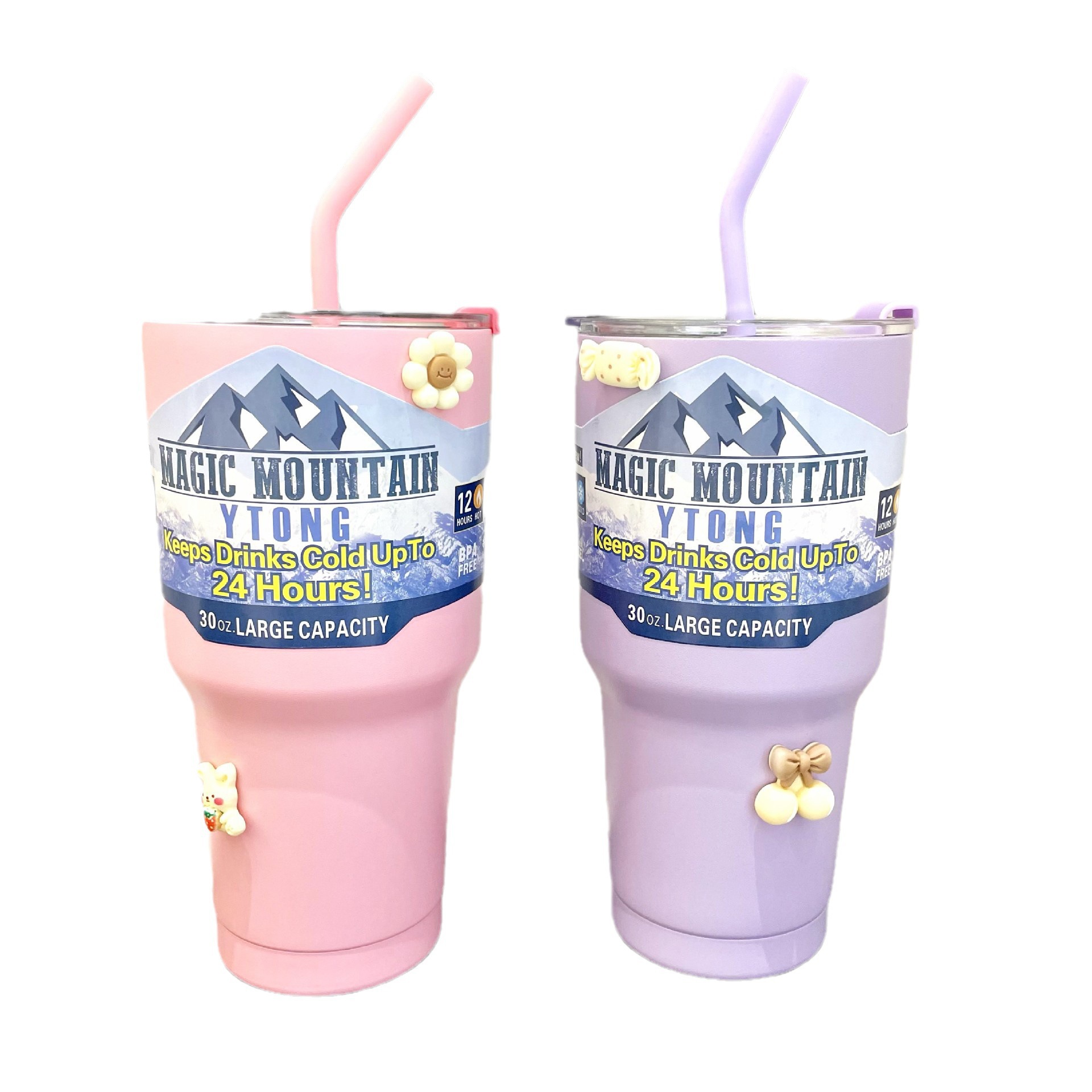 30oz foreign trade car cup, cross-border exclusive 304 stainless steel ice cup, outdoor car portable heat and cold preservation cup Item Picture