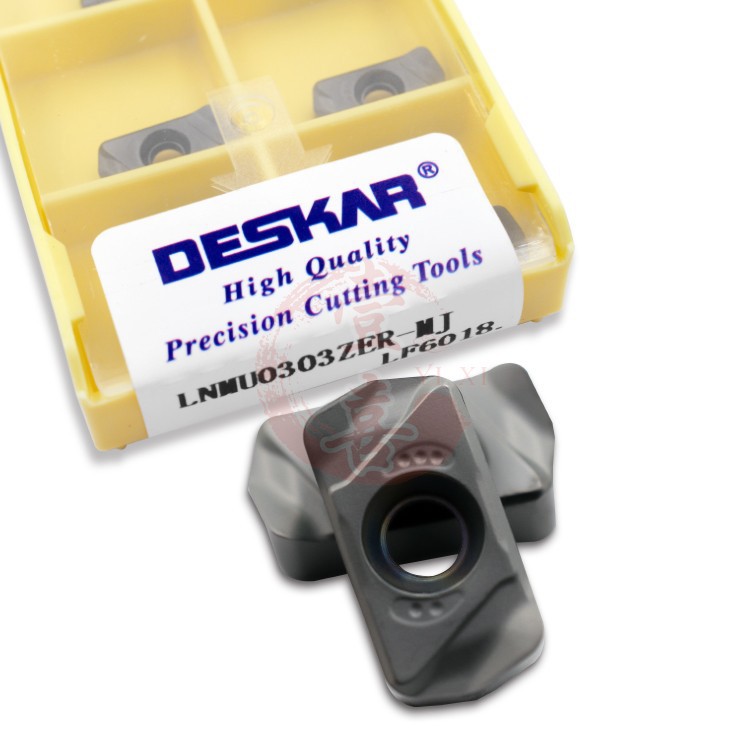 Domestic genuine special offer milling inserts, seven-color CNC inserts LNMU0303ZER-MJ LF6018/TF618 full figure