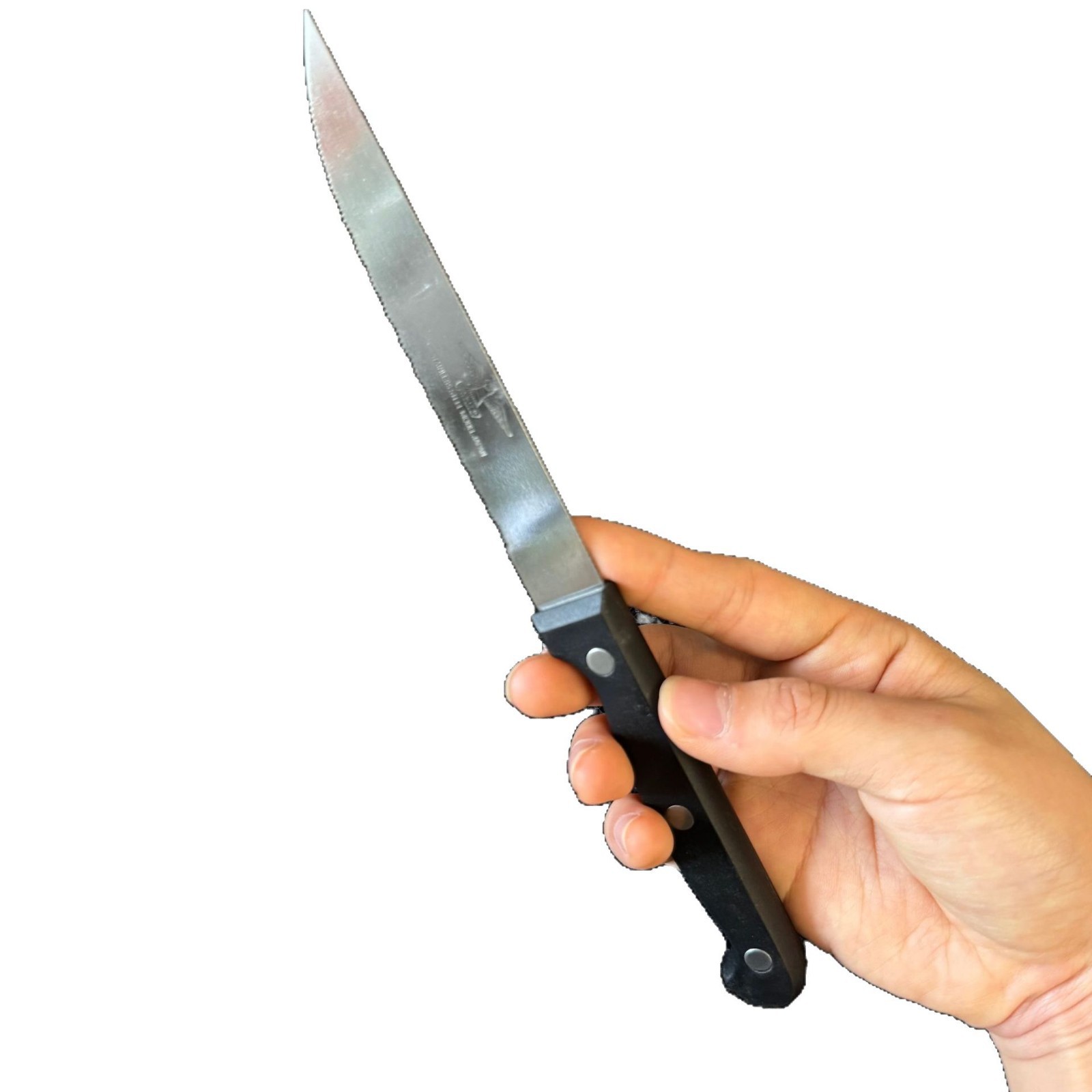 Stainless steel fruit knives, serrated Western dining knives, Western steak knives, hotel and restaurant tableware, and fruit knives are available in stock Item Picture