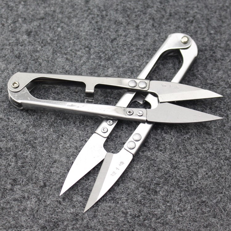Zhang Xiaquan's yarn scissors, cross-stitch thread scissors, tailor U-shaped scissors, thread scissors, and label scissors Item Picture