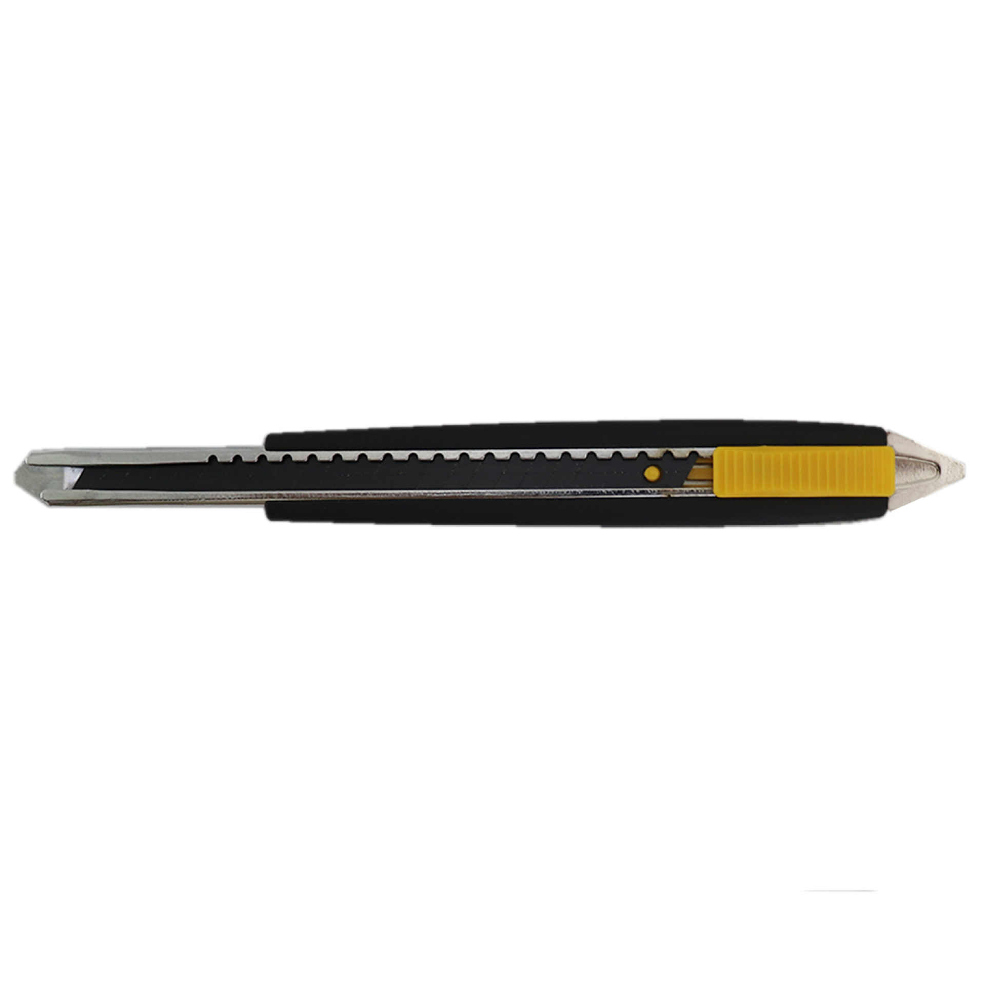 Wallpaper and wall fabric pasting tool, small knife holder, 9MM wide blade, super sharp black edge, utility knife, paper cutter details Picture