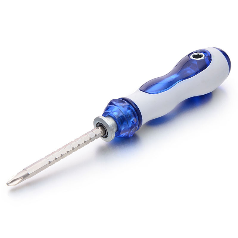 160MM dual-purpose screwdriver with transparent handle, dual-purpose telescopic screwdriver, factory wholesale, one-piece consignment full figure