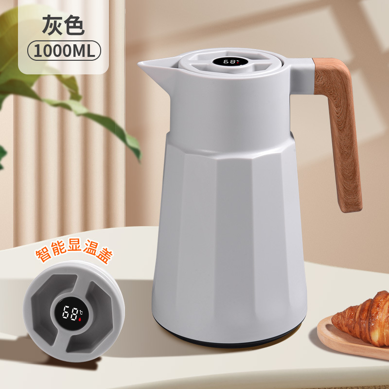 Coffee pot, mocha pot, household Italian-European style insulated pot, large-capacity office glass inner liner hot water pot, household full figure