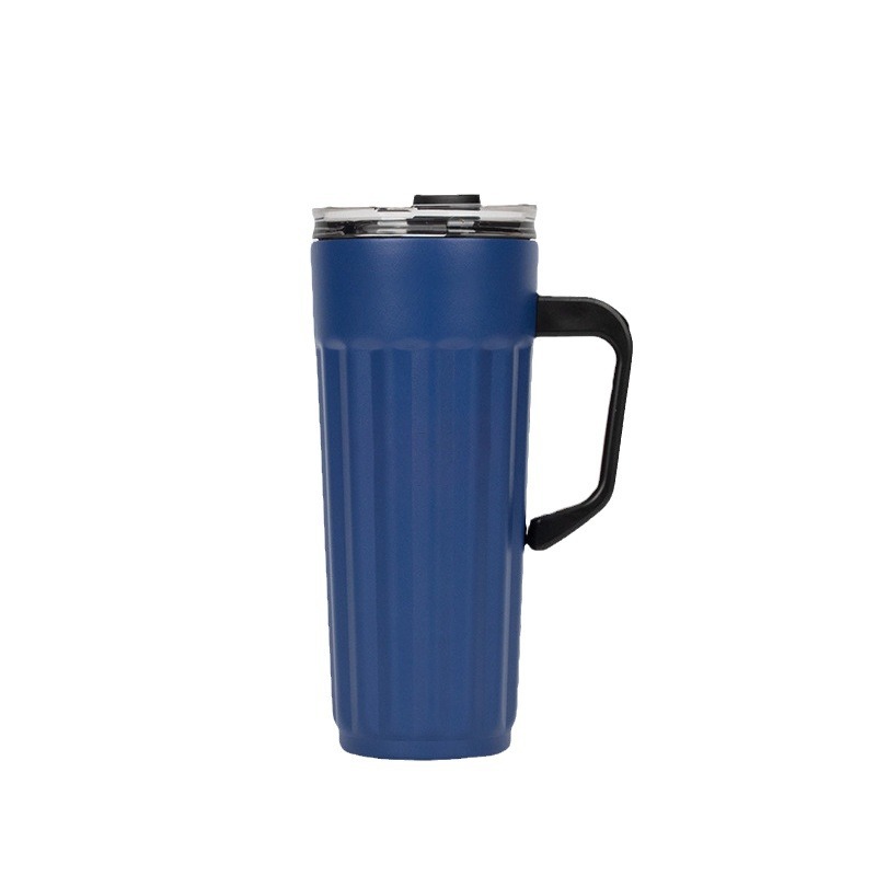 New 520ml vertical handle cups for foreign trade, coffee cups, stainless steel insulated cups, beer mugs, car cups and mugs Item Picture