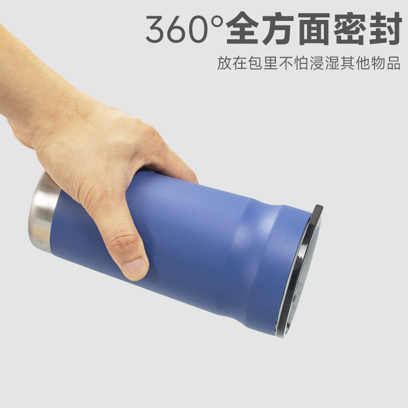 Magnetic coffee cup 2025, a best-selling coffee cup on Amazon, with a stretchable inner liner and detachable lid, a new private mold car cup Specification drawing