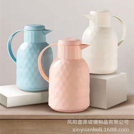 Household large-capacity glass-lined thermos flask, student dormitory thermos flask, outdoor thermos flask, gift Specification drawing