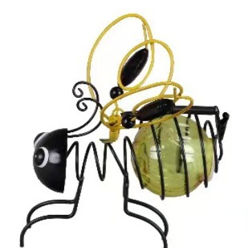 New cross-border imitation insect ornaments, plastic painted handicrafts, hanging decorations and garden pendants full figure