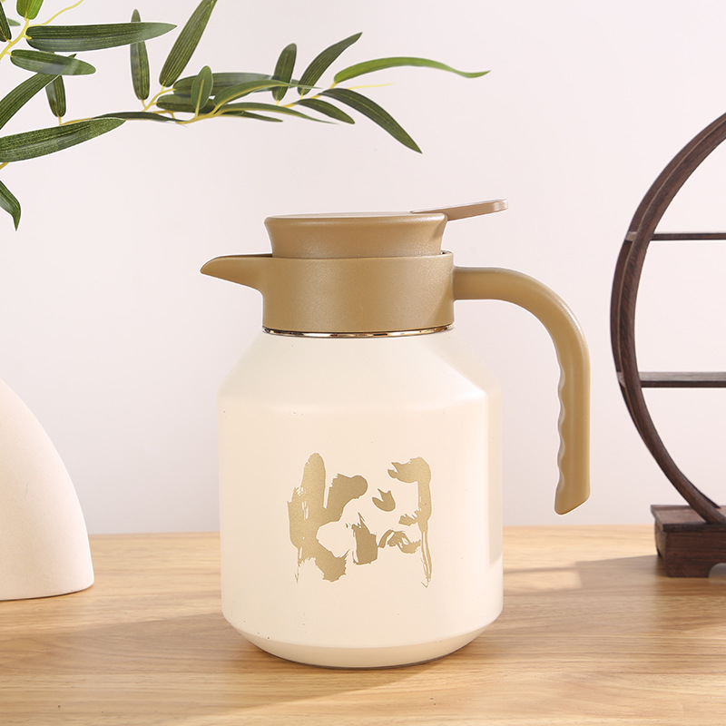 New 316 stainless steel vacuum insulated cup, large-capacity thickened old white tea steeping teapot, office brewing teapot Application Scenario