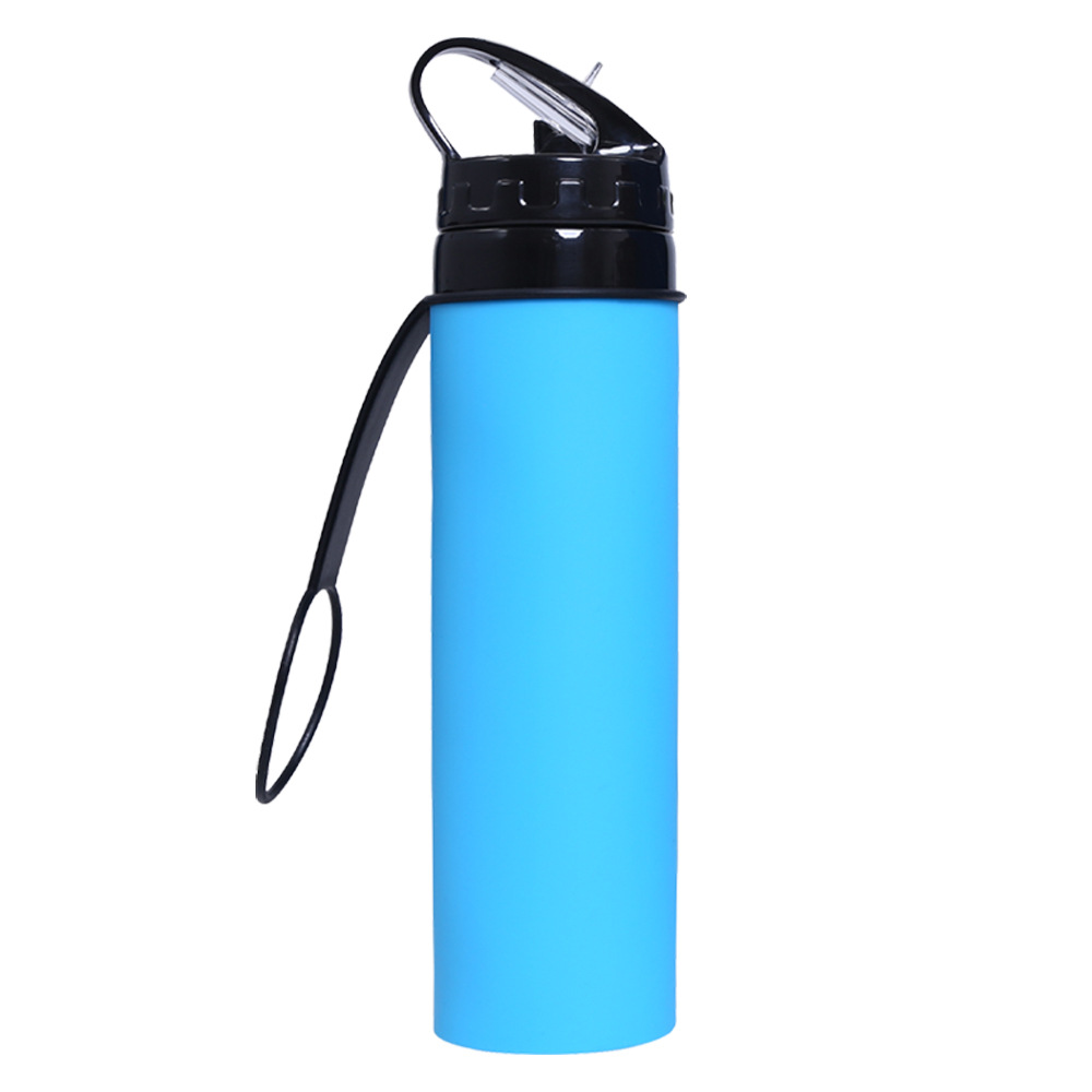 Amazon's best-selling shatter-resistant silicone water bottles, outdoor sports silicone water cups, and creative cycling water bottles Item Picture