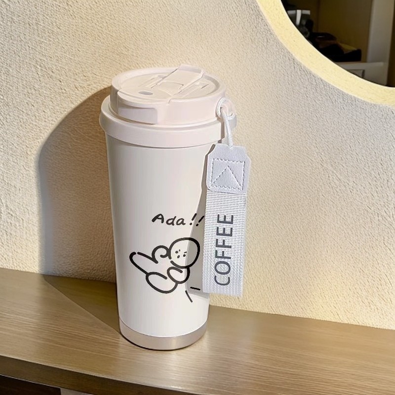 Straw water cup, super cute insulated cup, large-capacity portable coffee cup, sports car, wholesale for male and female students Application Scenario