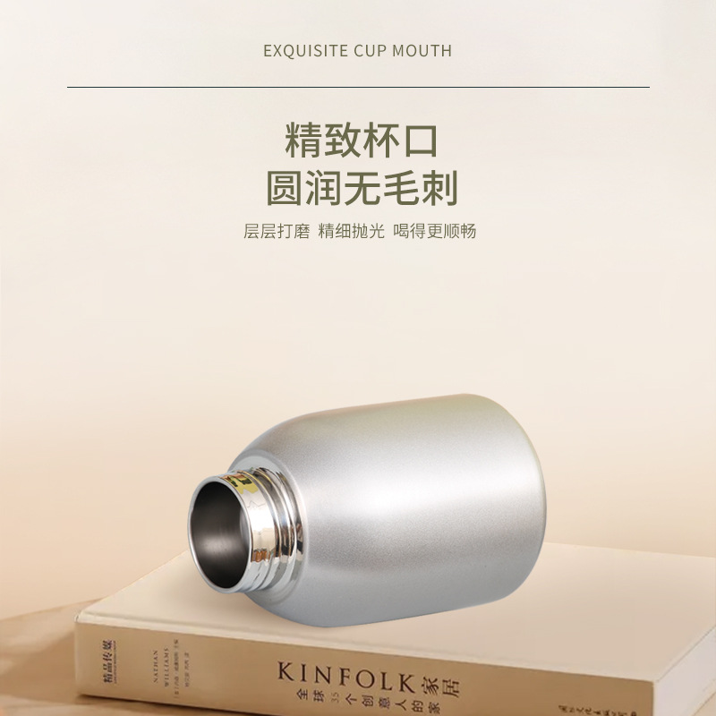 New 304 stainless steel insulated cup, vacuum double-layer mini chubby pocket cup, portable tea cup for car Application Scenario