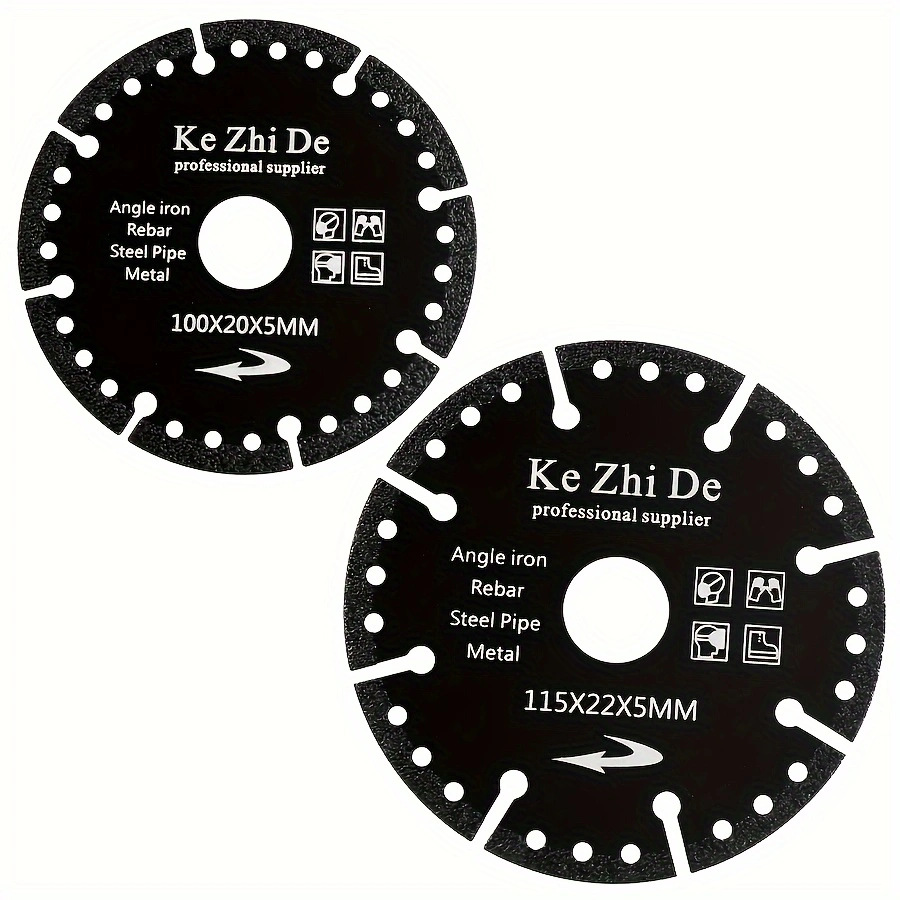 Iron King Metal alloy stainless steel pipe cutting iron sand wheel saw blade, multi-functional diamond brazed cutting blade Item Picture