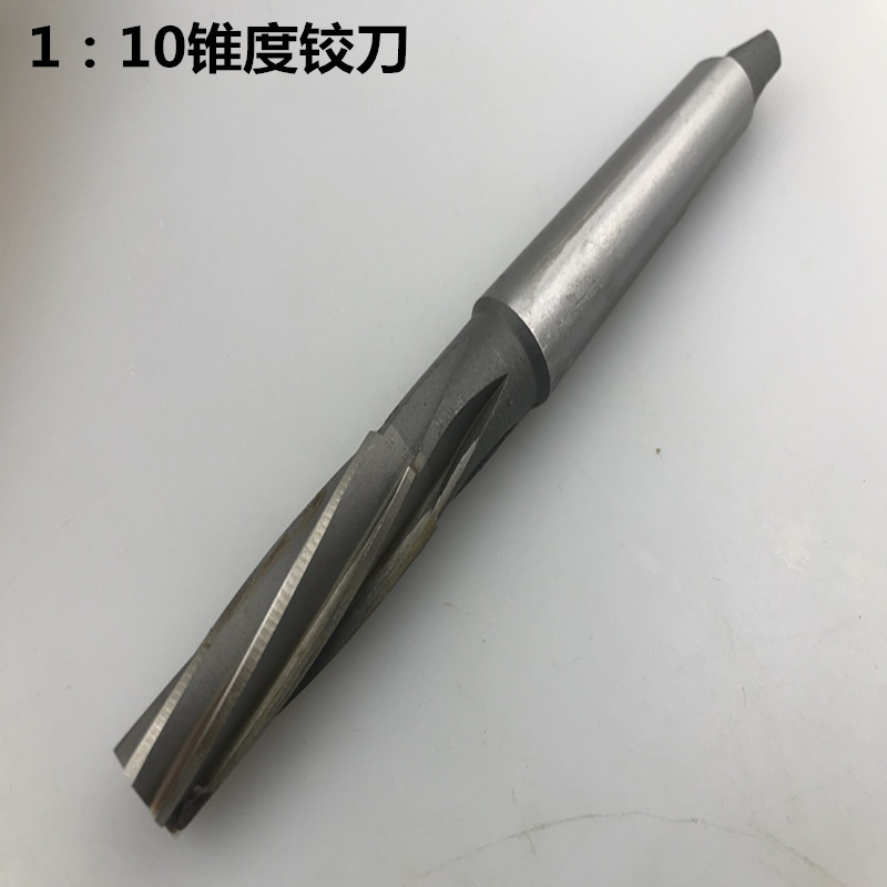 1:10 Taper reamer non-standard conical machine reamer HSS taper handle reamer 10-14-16-18-20-24-28 Specification drawing