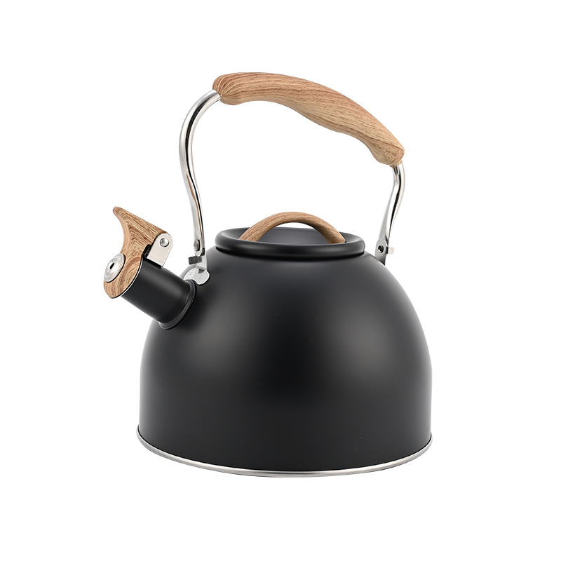 3-liter thickened stainless steel sounding kettle, hemispherical sounding induction cooker and gas stove kettle Item Picture