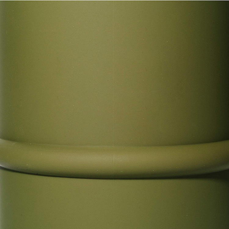 1.3L portable large-capacity outdoor sports water bottle, space cup, military green handle, fitness large water cup Item Picture