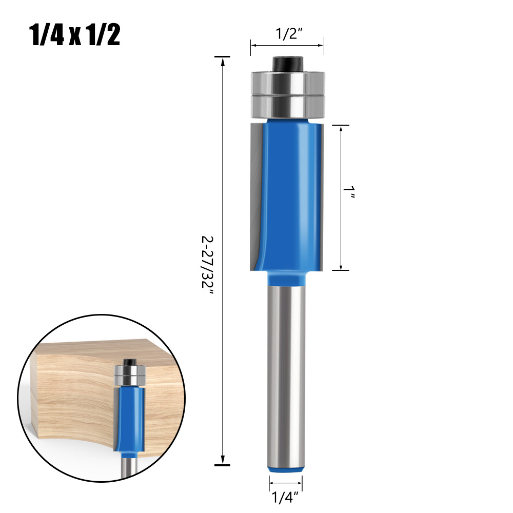 4-piece set of head double-axis trimming machine, woodworking side milling cutter, trimming cutter, furniture decoration cutter head engraving undefined
