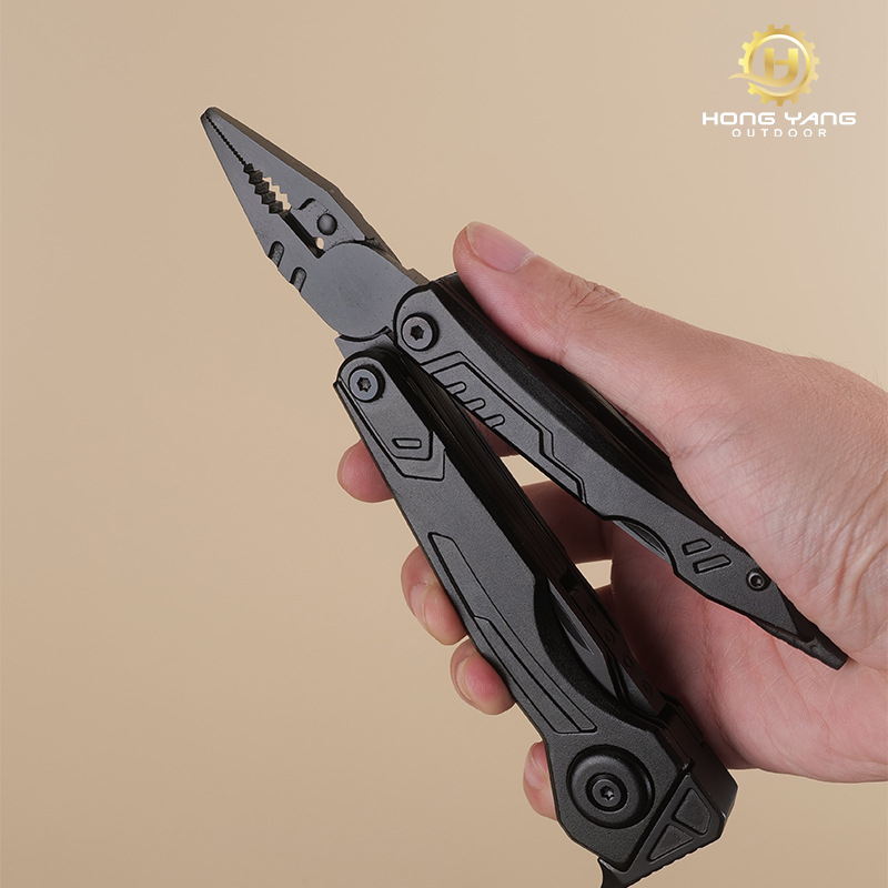 Stainless steel multi-functional knives, outdoor portable folding tool pliers, multi-purpose outdoor knives, hardware tools manufacturer wholesale details Picture
