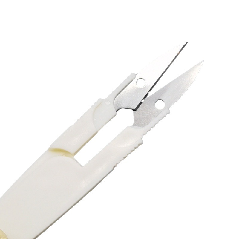Household safety shears, fishing shears, U-shaped spring shears, trimming shears, fishing line, cross-stitch sewing shears Item Picture