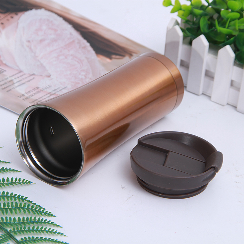 Wow, custom-made new stainless steel vacuum insulated cups, portable car coffee cups and office gift cups are in stock full figure