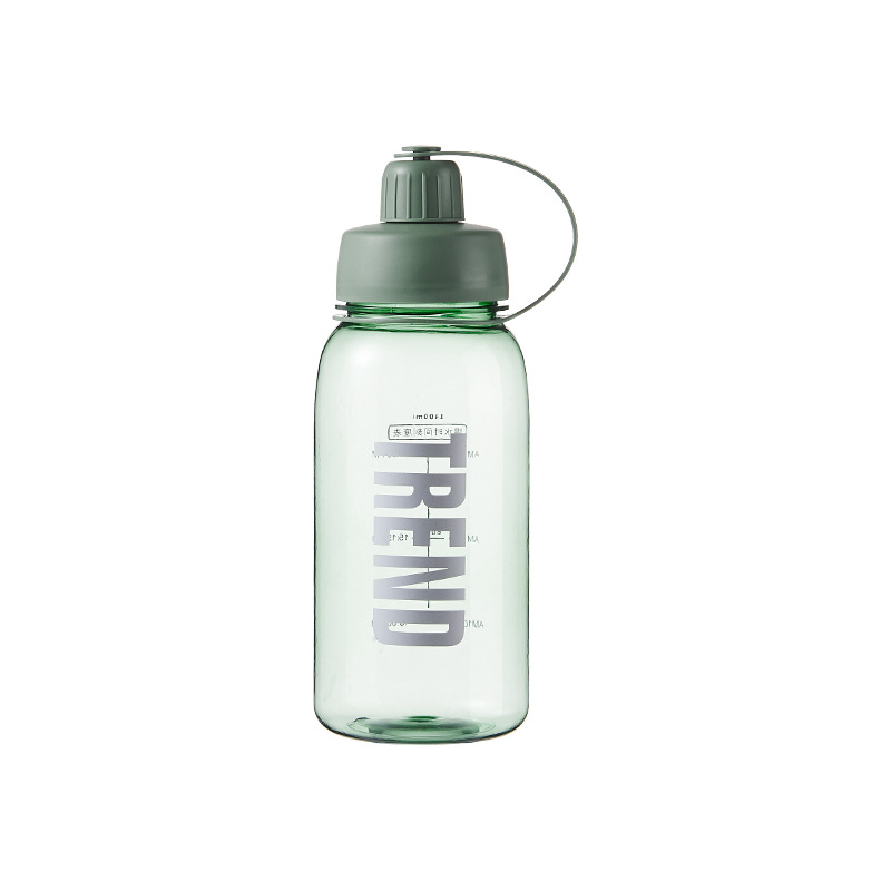 Fuxing student water cups, large-capacity plastic cups, fitness and sports water bottles, portable water bottles, simple and portable cups wholesale Item Picture