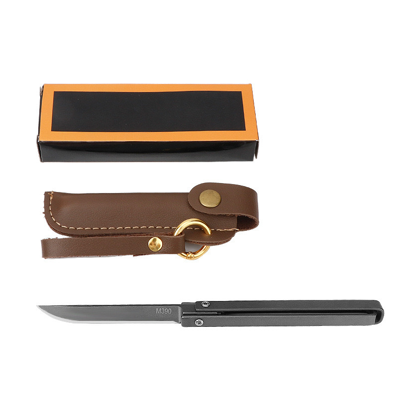 New outdoor knife, window-breaking survival knife, creative portable fruit knife, self-defense folding knife, mini mechanical knife undefined