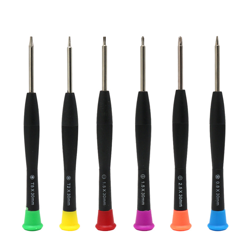Wholesale factory mobile phone repair tools, toy disassembly, small 11-shaped screwdriver, mini plastic screwdriver Item Picture