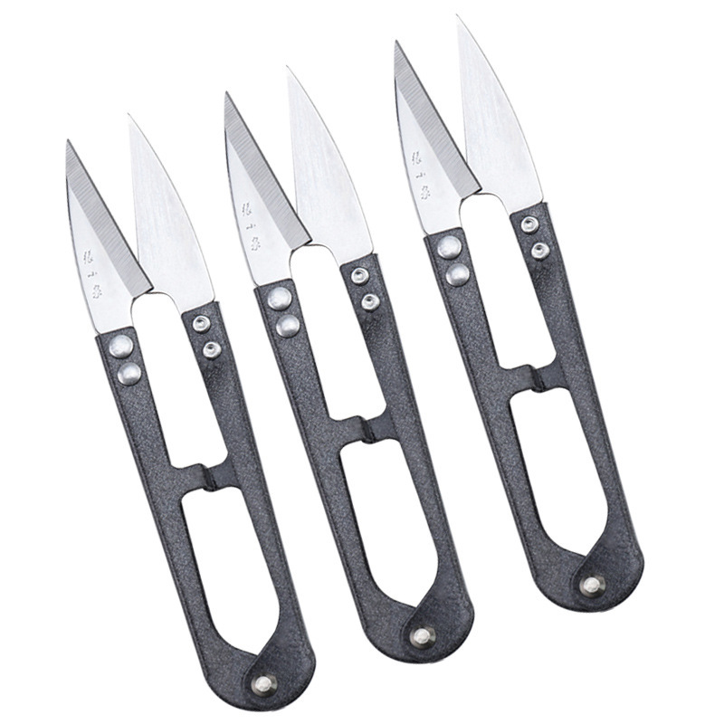 Zhang Xiaquan spring yarn scissors, thread scissors, U-shaped scissors, thread ends, cross-stitch scissors, small scissors for special use Item Picture