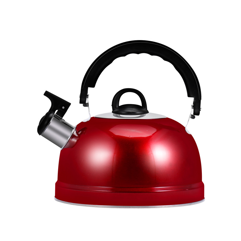 We supply cross-border stainless steel flat-bottomed kettles, hemispherical sounding water kettles, induction cookers, suitable for boiling water kettles and gifts Item Picture