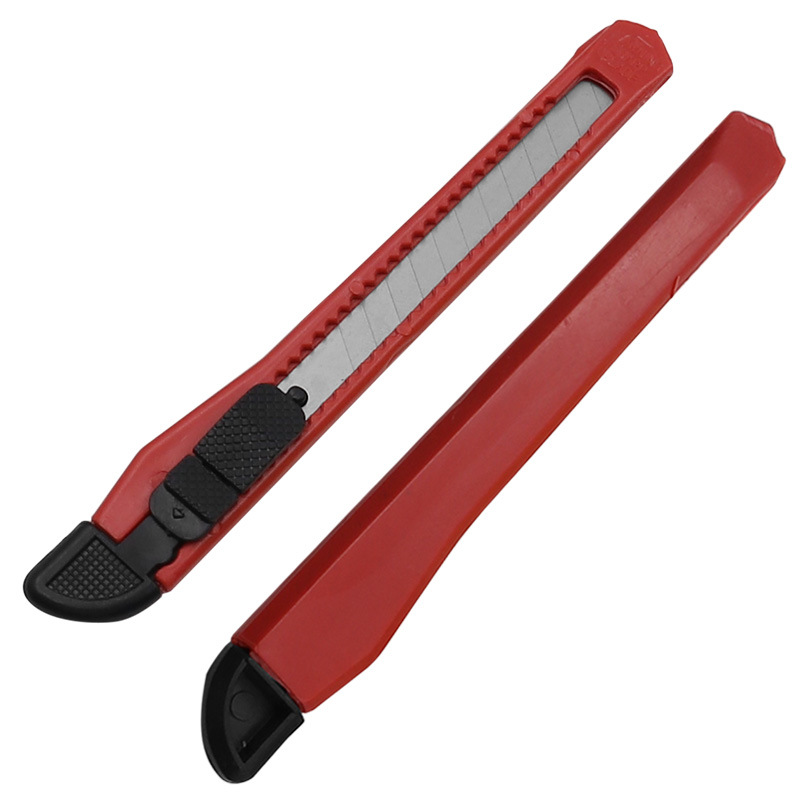 Small plastic utility knife, detachable office supplies, paper cutter, student stationery, hand tool knife, wallpaper knife Item Picture