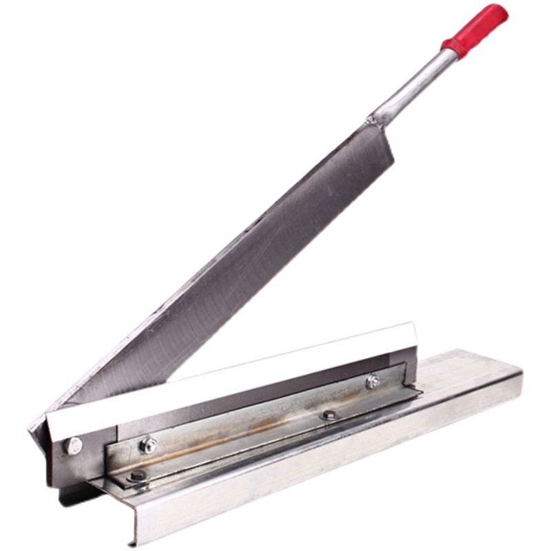Guillotine industrial manual cutting of cartons and cardboard, plastic and rubber processing, cotton quilt cutting knife, pearl cotton steam foam gate knife Item Picture