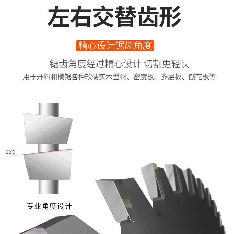 Factory wholesale of iron Wolf woodworking saw blades, 4-16 inch grinding blades, hard alloy cutting blades, ultra-thin alloy circular saw blades Application Scenario