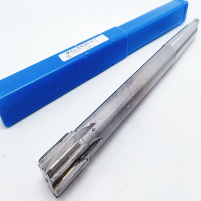 Hard alloy inset conical handle reamer YG8, tungsten steel machine reamer 12-100H7H8 in stock, manufacturer Specification drawing