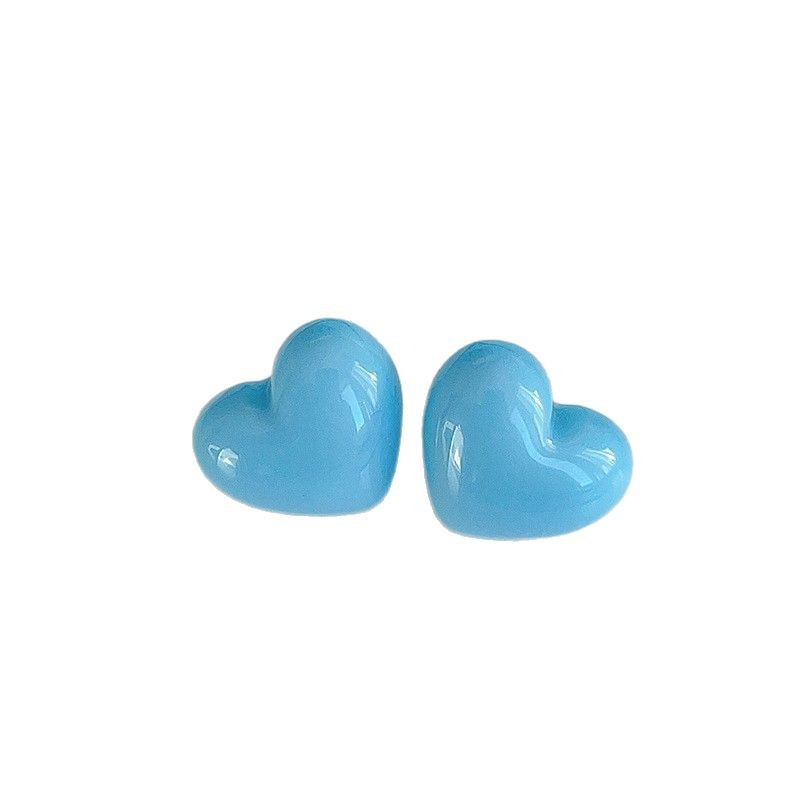 Sweet and fresh blue earrings for women, a new bestseller in 2025. High-end, niche design, and elegant earrings Item Picture