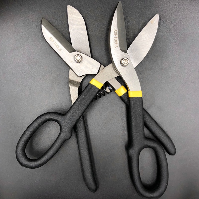 The manufacturer wholesales American and German style iron shears, industrial-grade 10-inch and 12-inch iron shears, and household steel plate shears Application Scenario