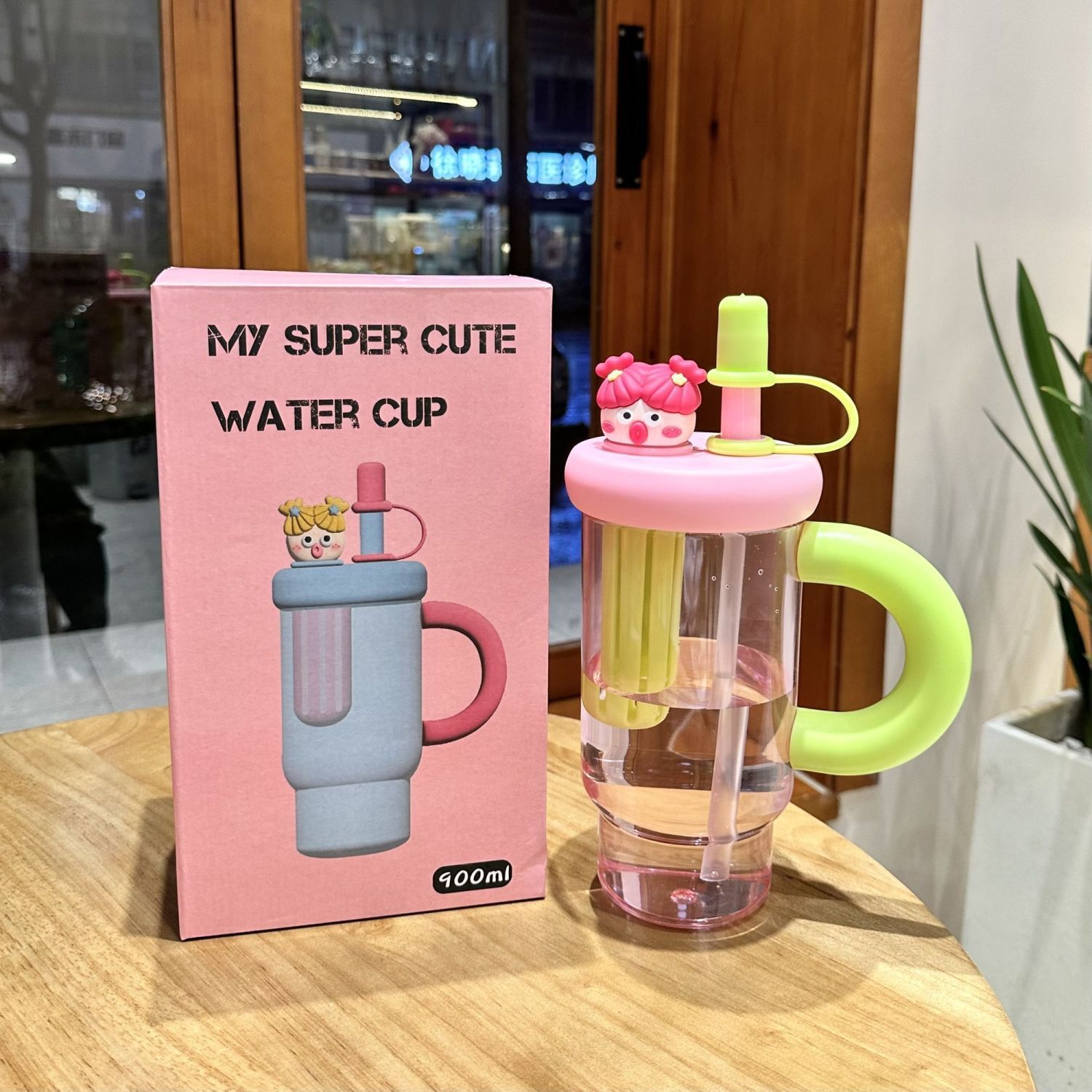 2025 New style water cup, ins high appearance level, portable water cup for male and female students, large capacity with handle, tea storage cup Application Scenario