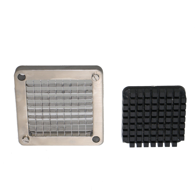 Vegetable cutter blade set 1/4 3/8 1/2 inch strip cutter blade accessories 6.5 9.5 12.7mm Specification drawing