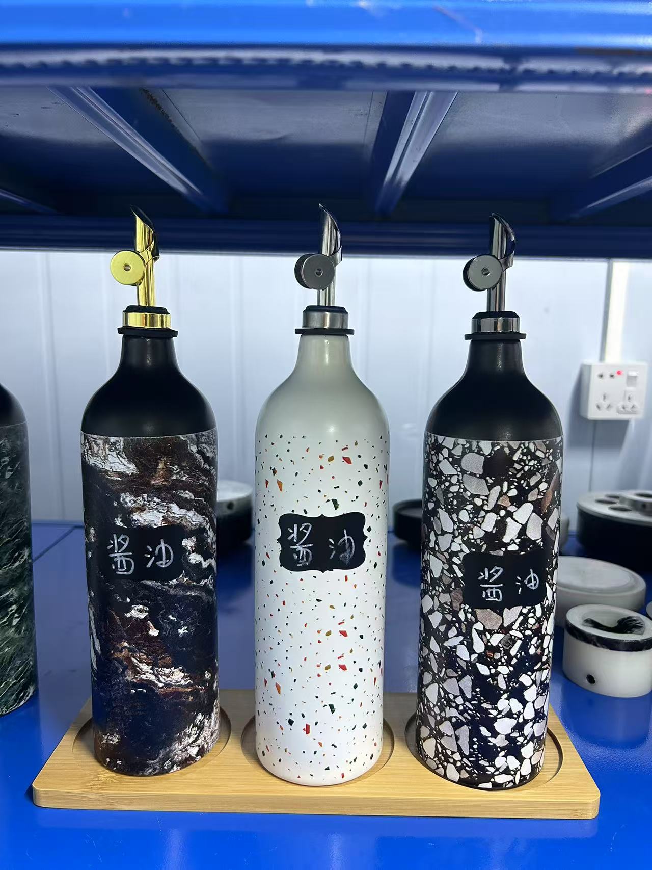 中东陶瓷香炉蜡烛香盘香插工艺礼品香托家居水转印