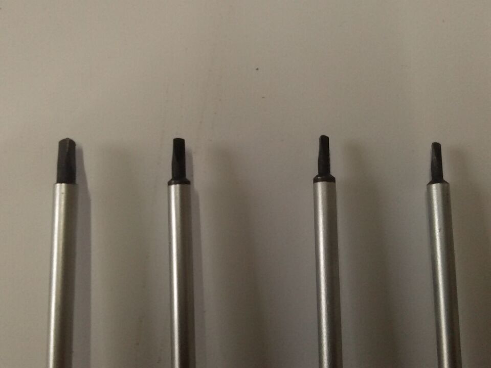 Factory wholesale magnetic manual screwdrivers, various specifications of manual triangular head screwdrivers, stainless steel durable Specification drawing