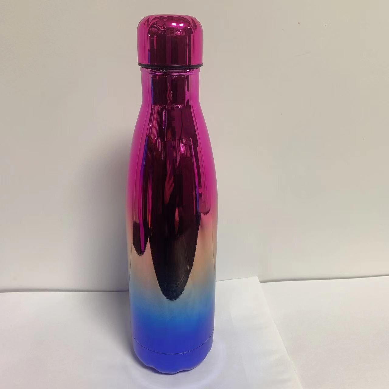 Electroplated cola bottles, vacuum water cups, outdoor sports 304 stainless steel insulated water bottles, thermos flasks, self-driving water bottles, wine bottles Application Scenario
