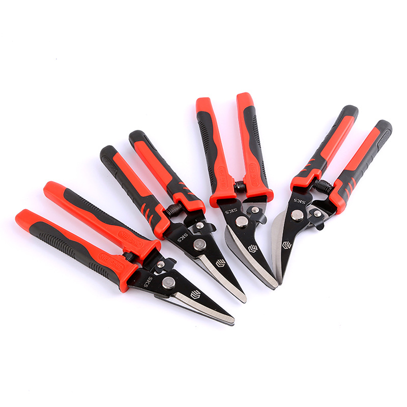 Wholesale industrial-grade iron sheet shears, wire iron sheet electrician shears, bevel shears, stainless steel shears, cross-border special shears for steel wires Application Scenario