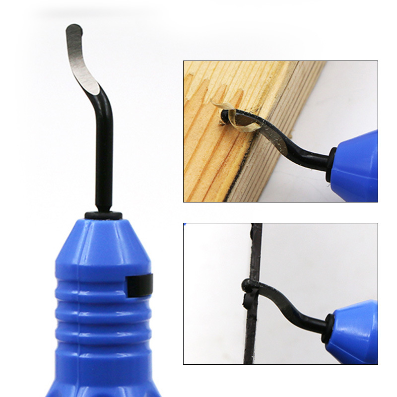 Use a deburring and trimming knife, a scraper trimming tool, a trimming knife handle, and a chamfering trimming tool to remove waste and burrs Specification drawing