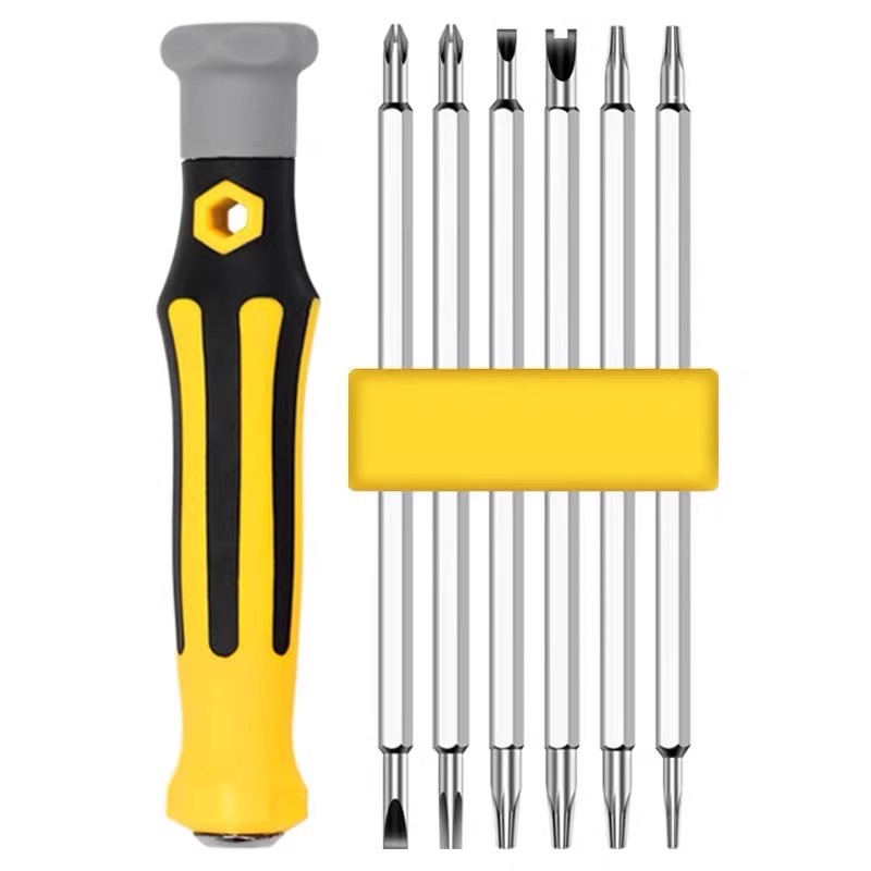 Triangular screwdriver, Y-shaped, U-shaped, plum blossom, multi-functional household strong magnetic set, mobile phone, special-shaped, high-hardness screwdriver, Xinxia Item Picture